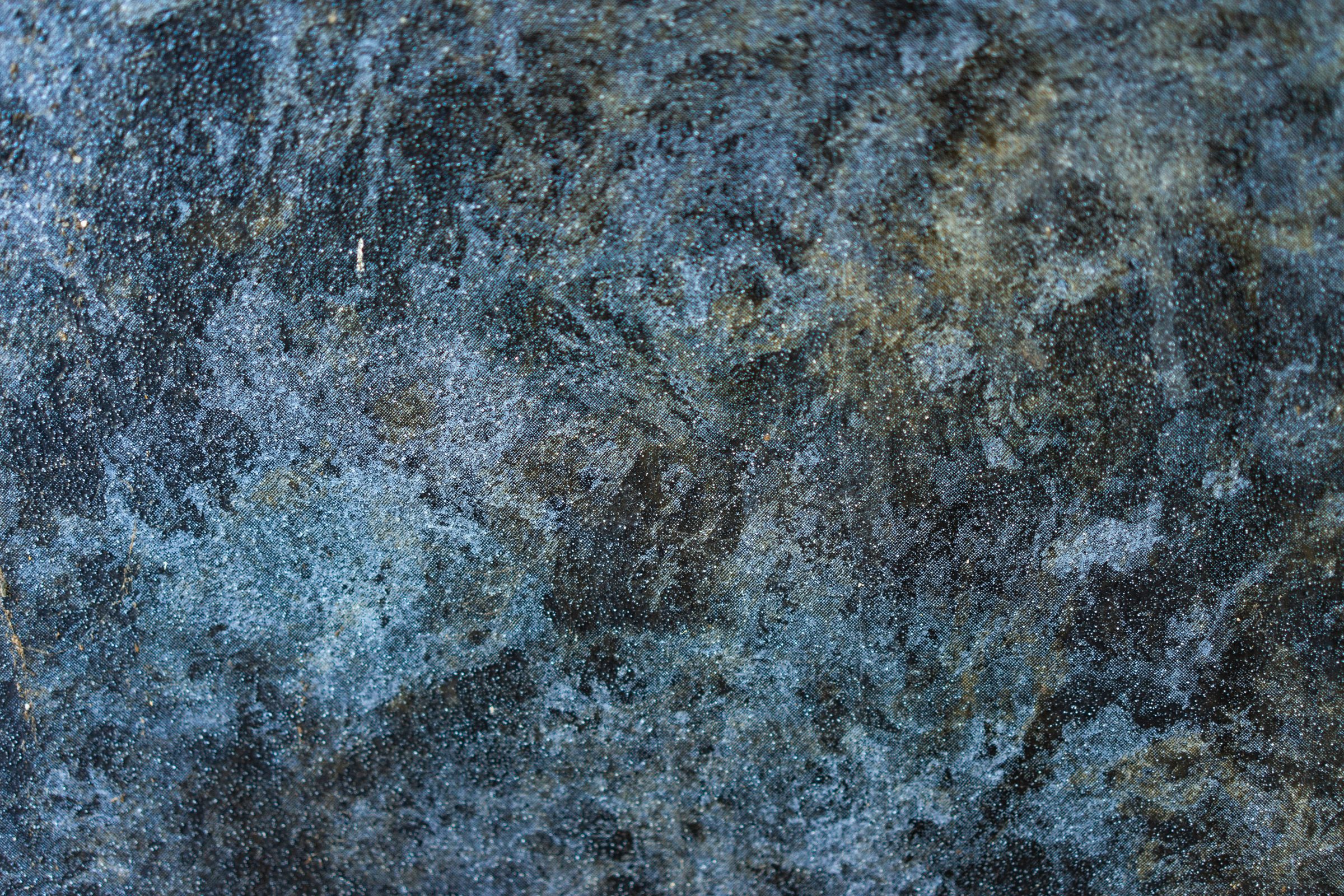 Dramatic dark veined marble surface